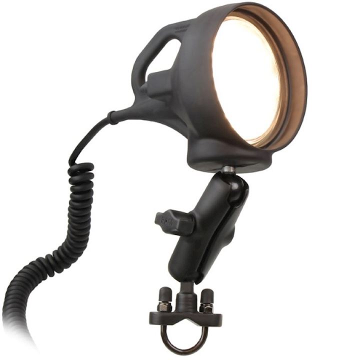 Spotlight with U-Bolt Mount 1" Ball and Standard Arm